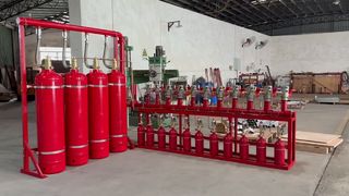 Système d'extinction d'incendie FM200 multi-zones