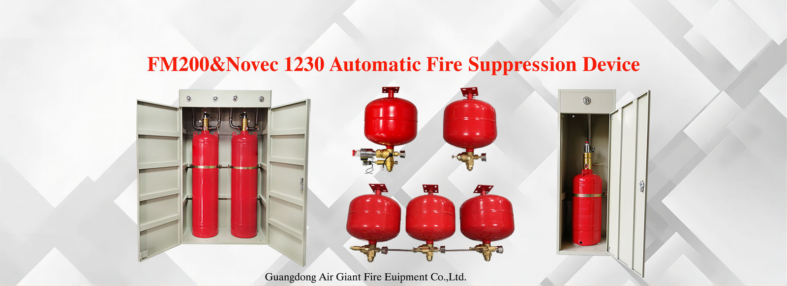 Qualité système de suppression des incendies fm200 Usine