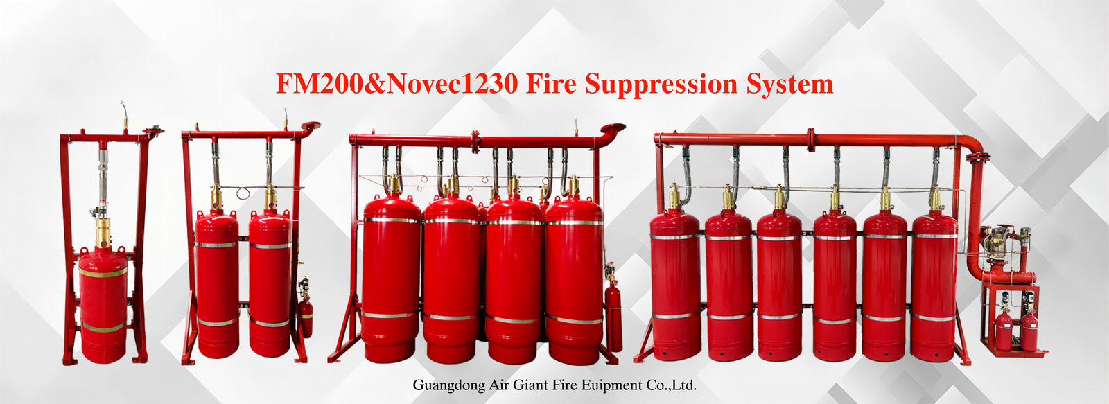 Qualité système de suppression des incendies fm200 Usine