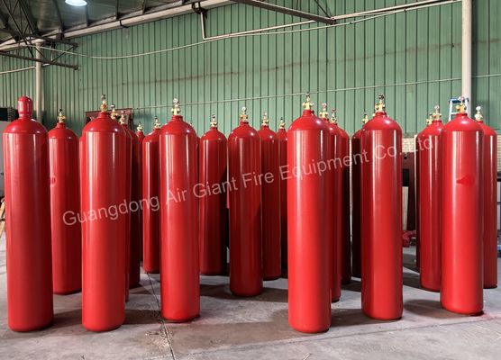Qualité  150-300 Bar Inert Gas Fire Suppression System Cylinder Manufacturer Usine