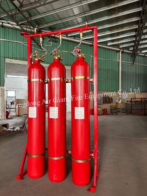 Qualité  IG55 Argonite Fire Suppression System With 20MPa/30MPa Pressure Usine