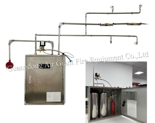 Qualité  Single Bottles Automatic Protection Restaurant Fire Suppression System For Hotel Fire Fight Usine