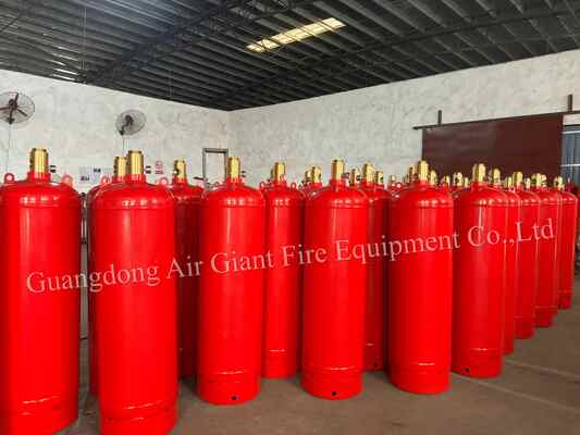 Qualité  HFC227ea fire suppression system cylinder for telecommunication room Usine