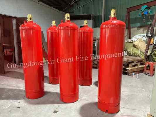 Qualité  Non Corrosive FM200 Fire Extinguishing System Cylinder Without Pollution For Storage Room Usine