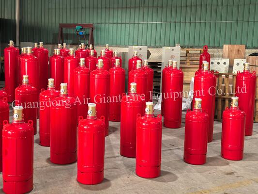 Qualité  High-quality FM200 Fire Extinguishing System Cylinder Without Residue For Telecommunication Room Usine