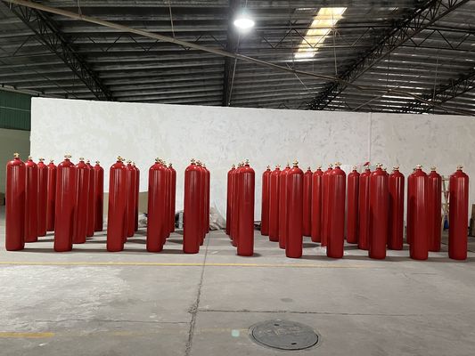 cylindre 70Ltr de dioxyde de carbone de système d'extinction de gaz du CO2 60s