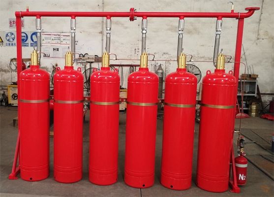 Système de suppression des incendies Fm200 sans pollution pour la pièce de télécommunication