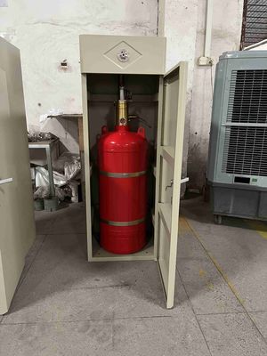 Agent propre 120Ltr 150Ltr 180Ltr du système Fm200 de suppression des incendies de Fm de Cabinet