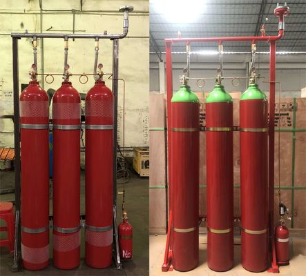Gaz inerte inclus d'Argonite IG55 d'inondation pour la suppression des incendies