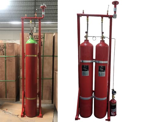 Système extincteur inerte DC24V 1.6A du gaz IG55 Argonite