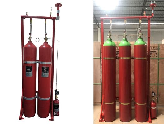 Extincteur de gaz inerte d'Argonite IG55 sans résidu pour la pièce de télécommunication