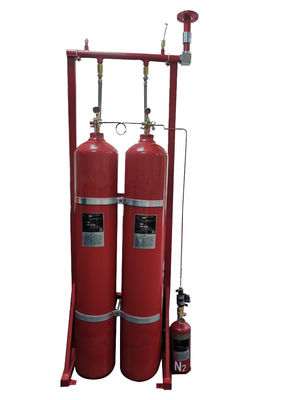 Système d'extinction inerte de inondation inclus de gaz du feu Ig55 80L 140L