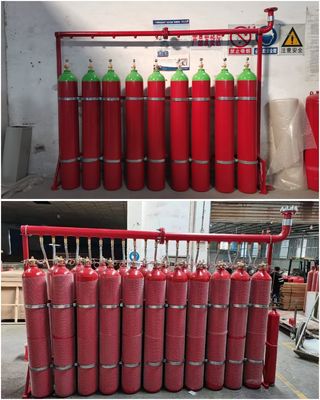 Litre de système 80 de suppression des incendies de gaz de l'azote IG100 Inergen