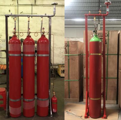 Système extincteur 20MPa 30MPa de gaz inerte de l'azote IG100