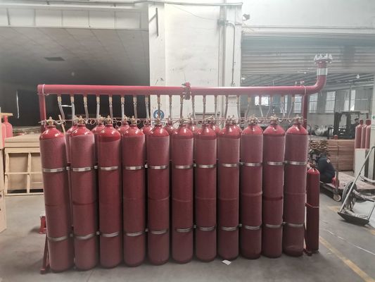 Système 20kg de suppression des incendies de gaz inerte de CAL Ig 100 sans résidu