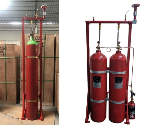 Système automatique électrique DC24V 1.6A de suppression des incendies de gaz inerte d'IG 541