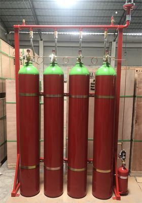 système isolé par 80L de suppression des incendies de gaz inerte d'Inergen IG 541 sans résidu