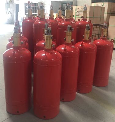 Agent propre System Welded Cylinder de Novec d'acier au carbone et d'aluminium