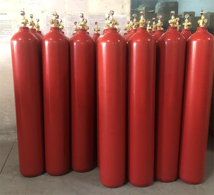 Système extincteur 80L 140L de cylindres de gaz de l'azote IG100 Argonite