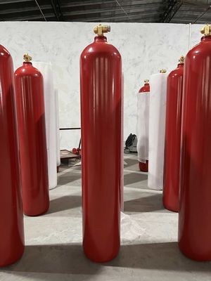 cylindres 42kg de CO2 de système de suppression des incendies du CO2 70Ltr dans la salle des ordinateurs