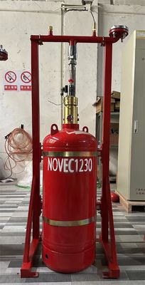 40L système d'extinction d'incendie sans pollution pour salle de stockage