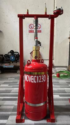 Système d'extinction d'incendie isolé Novec 1230 sans pollution pour salle de télécommunication
