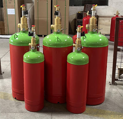 2.5Mpa FM 200 systèmes de suppression des incendies des cylindres HFC 227ea dans la chambre de télécommunication