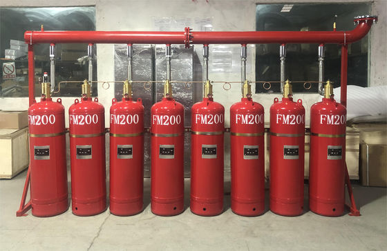 Système de gaz Fm200 sans pollution pour la salle d'entreposage
