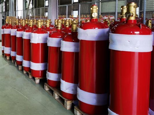Système d'extincteur HFC227ea respectueux de l'environnement sans résidus dans la salle UPS