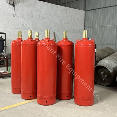 Bouteilles Cafss pour système automatique d'extinction d'incendie PERFLUORO sans pollution pour musée