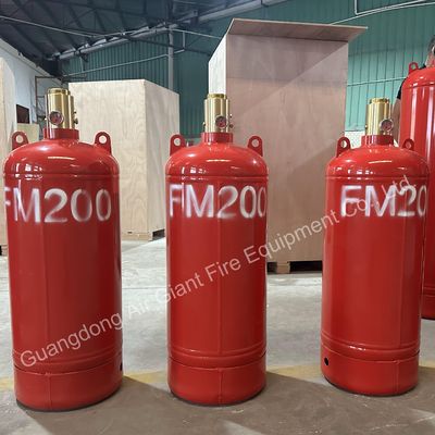 Cylindre pour un système d'extinction d'incendie isolé FM200 sans pollution