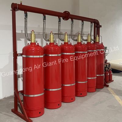 Système automatique d'extinction d'incendie FM200 sans pollution pour la salle de production