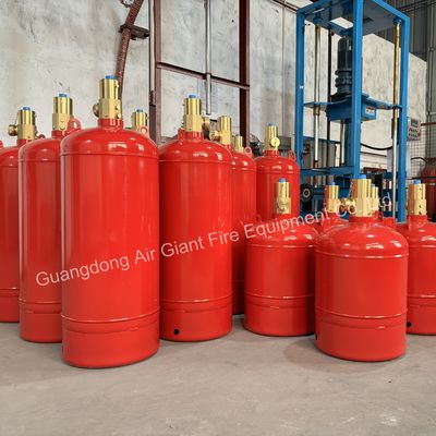 Cylindre pour système d'extinction automatique d'incendie FM200 sans résidus pour salle de stockage