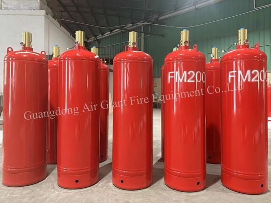 Cylindre pour un système d'extinction d'incendie de haute qualité FM200 sans pollution pour la salle de puissance