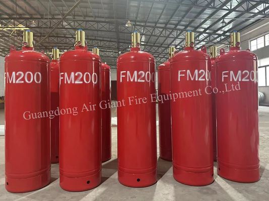Système d'extinction d'incendie FM200 écologique pour le stockage