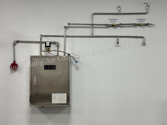 Système électromagnétique de suppression d'incendie de cuisine à haut rendement