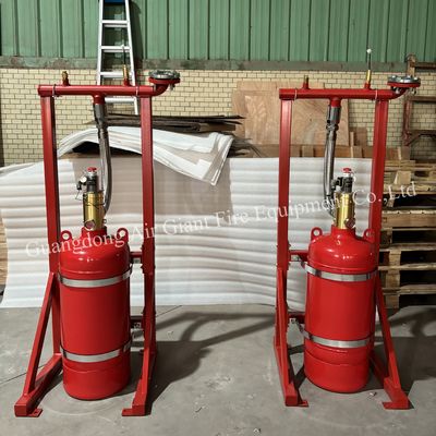 Système d'extinction d'incendie FM200 sans pollution pour la salle de production