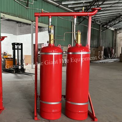 Système à gaz FM200 sans pollution pour musée ≤10s Temps de pulvérisation