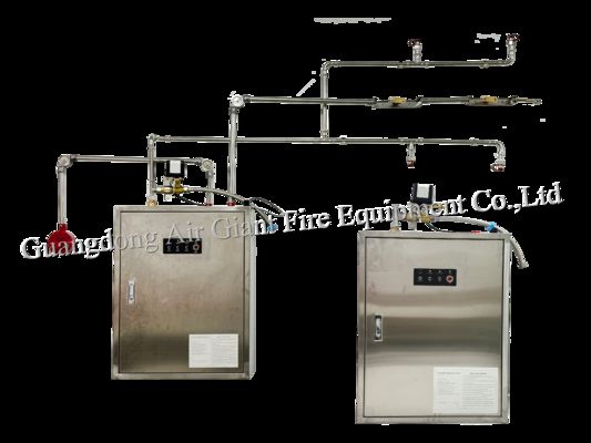 Système d'extinction d'incendie de cuisine pour feux d'huiles alimentaires 12L