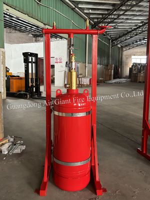 Système d'extinction d'incendie isolé HFC227ea sans pollution pour salle d'ordinateur