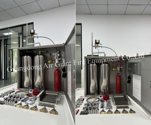Fire Fighting Cooking Oil 24L Gas Cylinder Kitchen Fire Suppression System