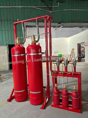 Système de suppression d'incendie de haute qualité HFC227ea sans pollution pour la salle des batteries