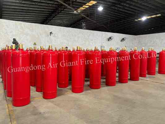 Cylindre automatique de système de suppression des incendies FM200 sans résidu pour la pièce d'UPS