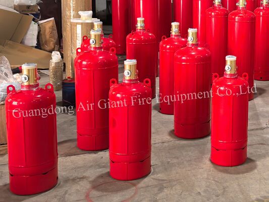 Cylindre automatique de système de suppression des incendies Novec1230 sans pollution pour la chambre anéchoïque